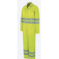 Red Kap Fluorescent Yellow Hi-Visibility Zip Front Coveralls